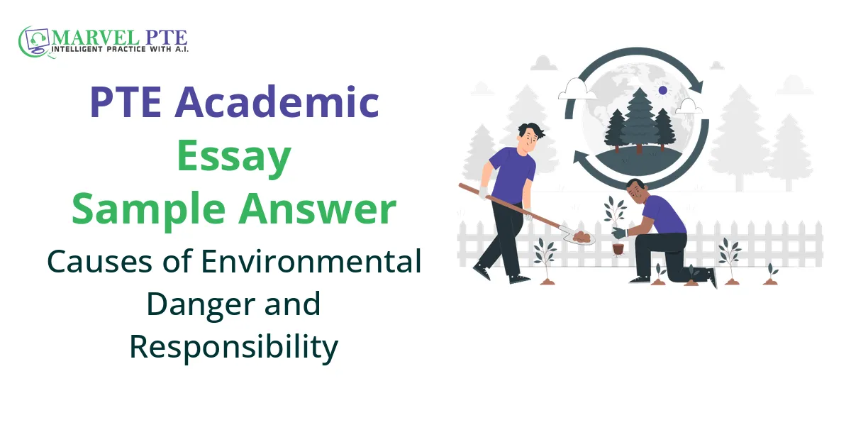 Causes of Environmental Danger and Responsibility