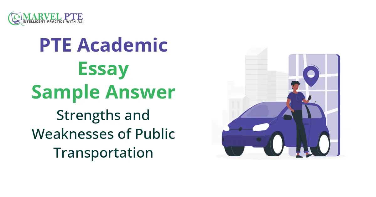 Strengths and Weaknesses of Public Transportation