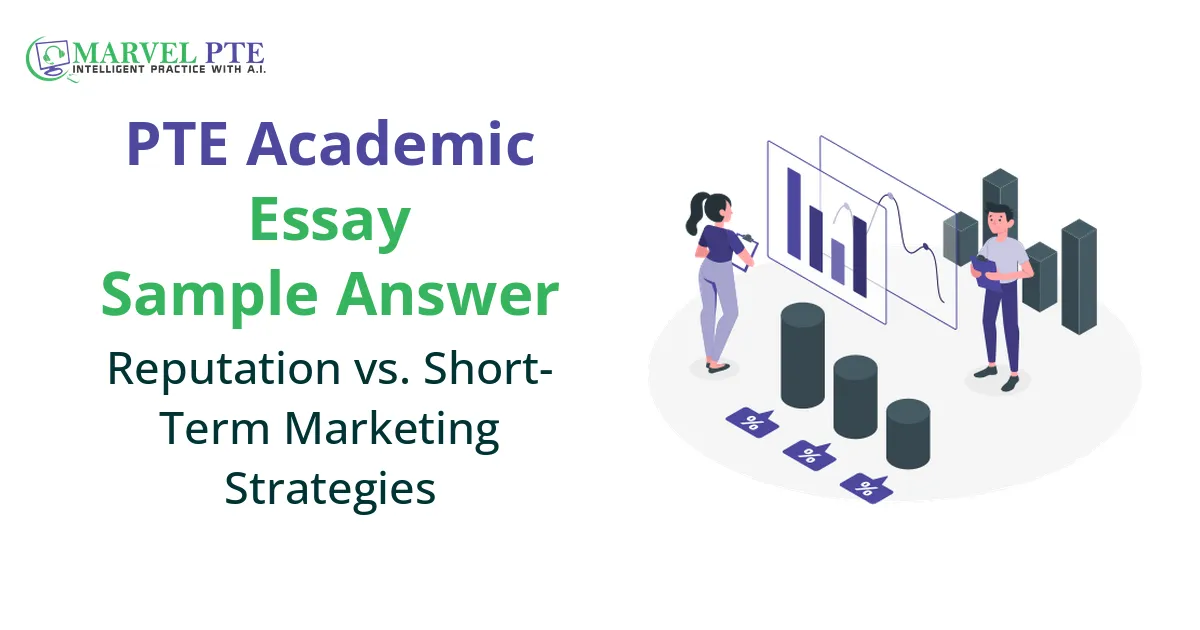 Reputation vs. Short-Term Marketing Strategies