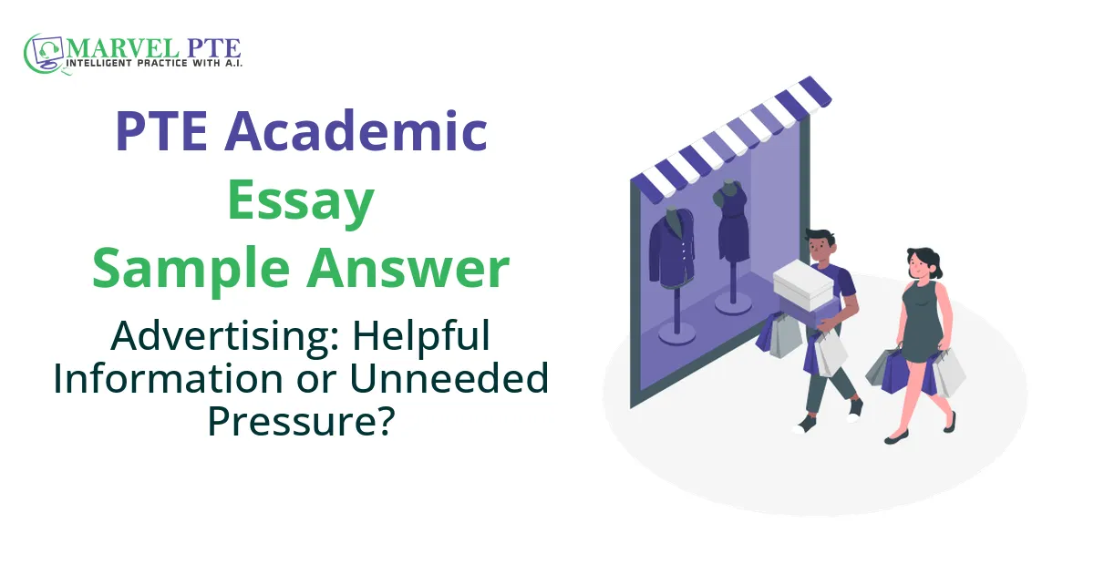 Advertising: Helpful Information or Unneeded Pressure?