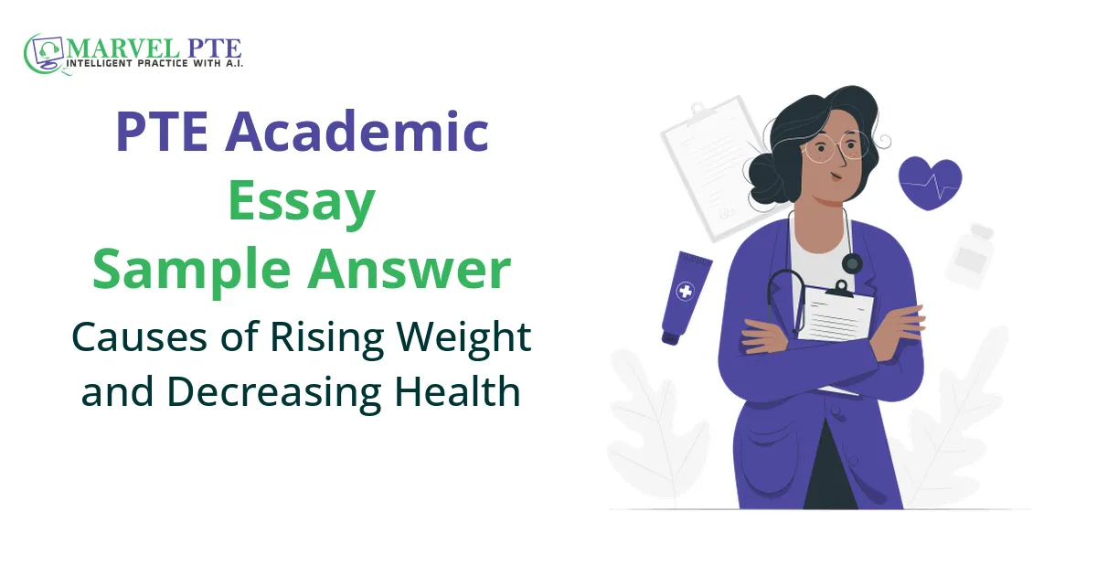 Causes of Rising Weight and Decreasing Health