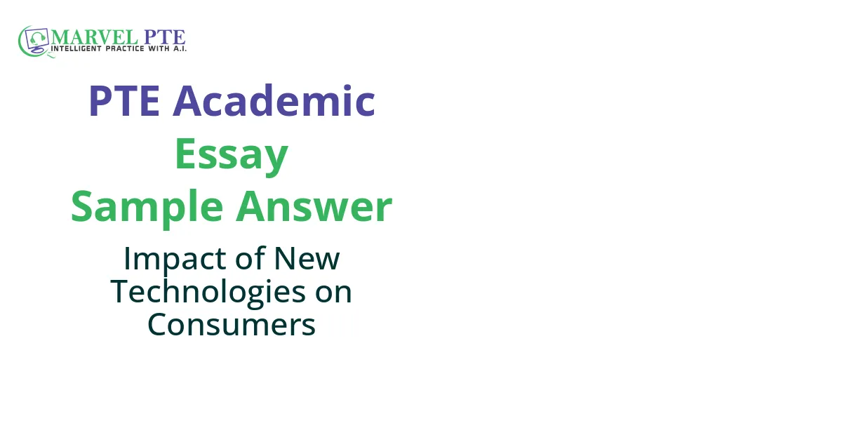 Impact of New Technologies on Consumers