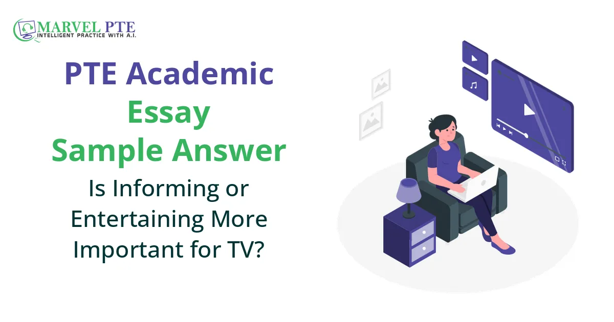 Is Informing or Entertaining More Important for TV?