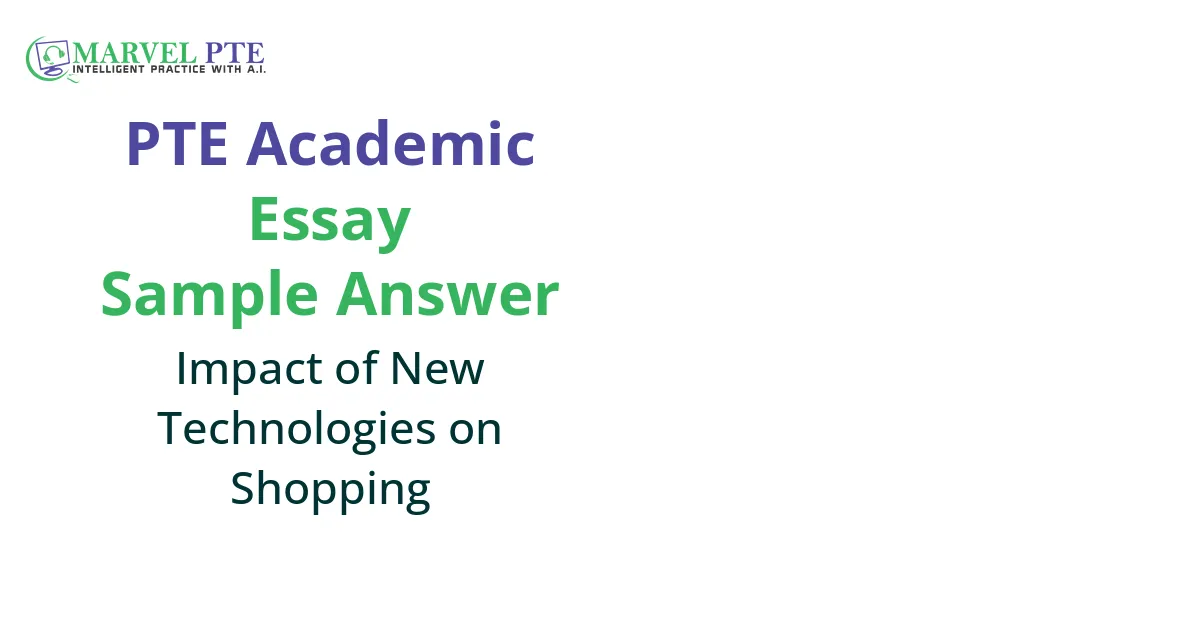 Impact of New Technologies on Shopping