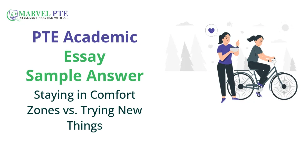 Staying in Comfort Zones vs. Trying New Things