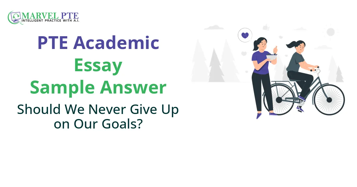 Should We Never Give Up on Our Goals?