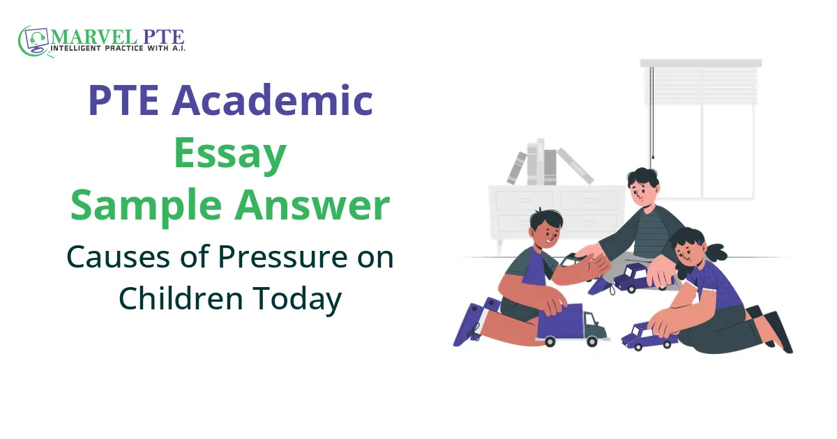 Causes of Pressure on Children Today