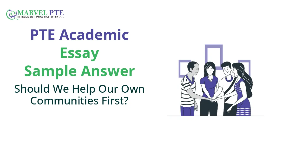 Should We Help Our Own Communities First?