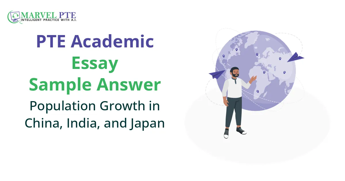 Population Growth in China, India, and Japan
