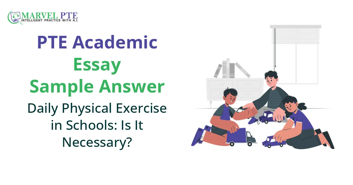 Daily Physical Exercise in Schools: Is It Necessary?