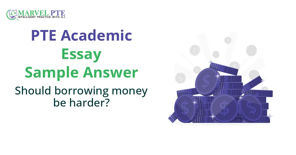 Should borrowing money be harder?