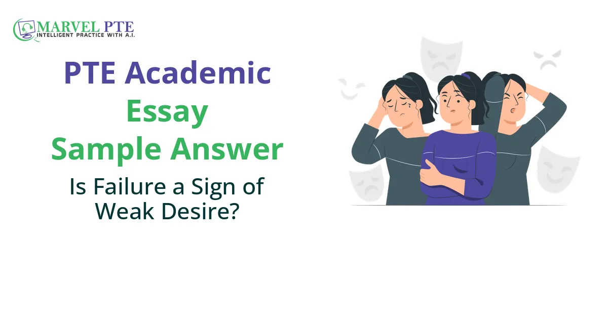 Is Failure a Sign of Weak Desire?