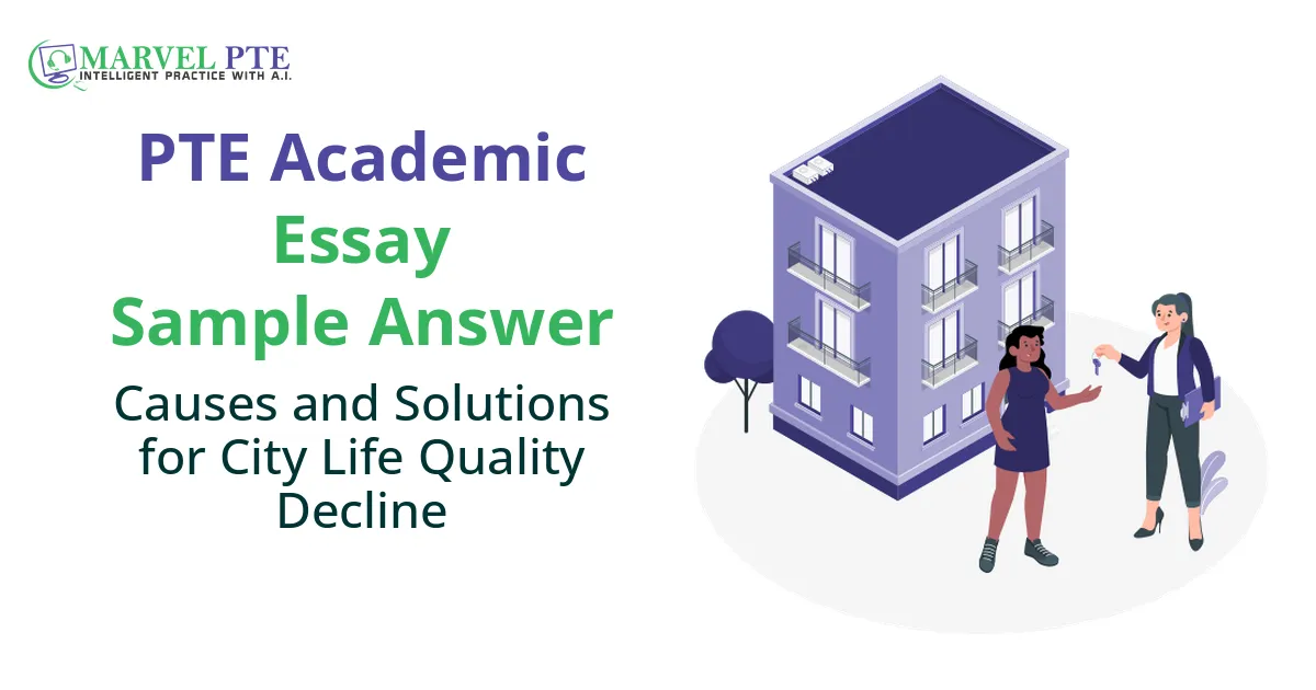 Causes and Solutions for City Life Quality Decline