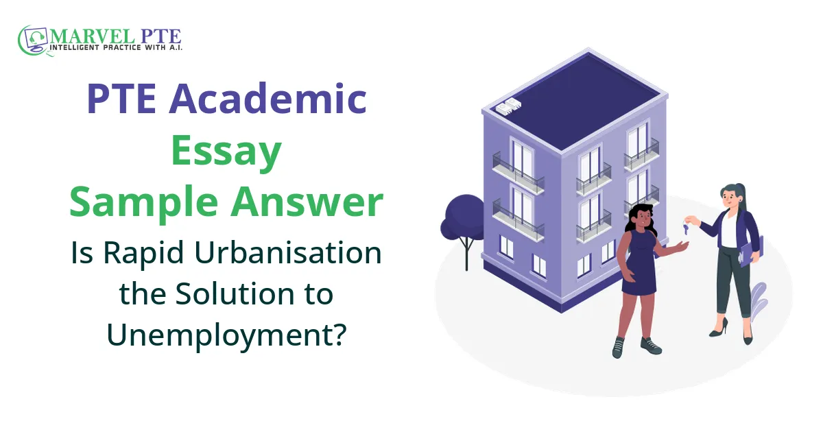 Is Rapid Urbanisation the Solution to Unemployment?