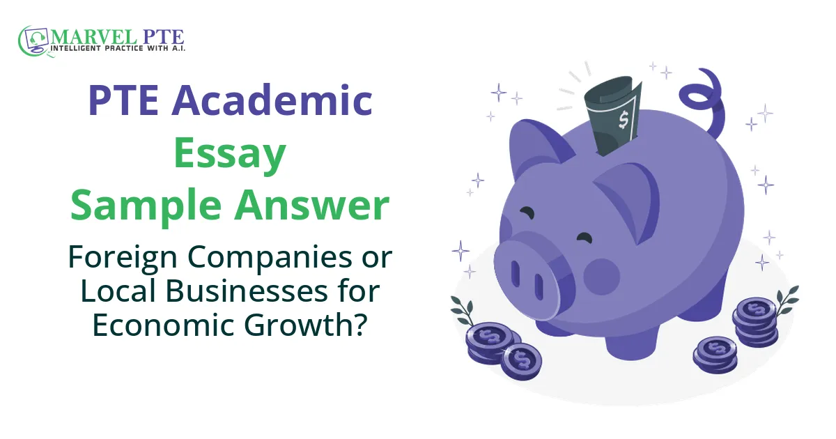 Foreign Companies or Local Businesses for Economic Growth?