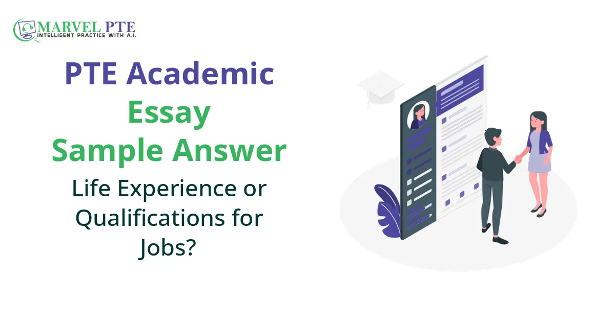 Life Experience or Qualifications for Jobs?