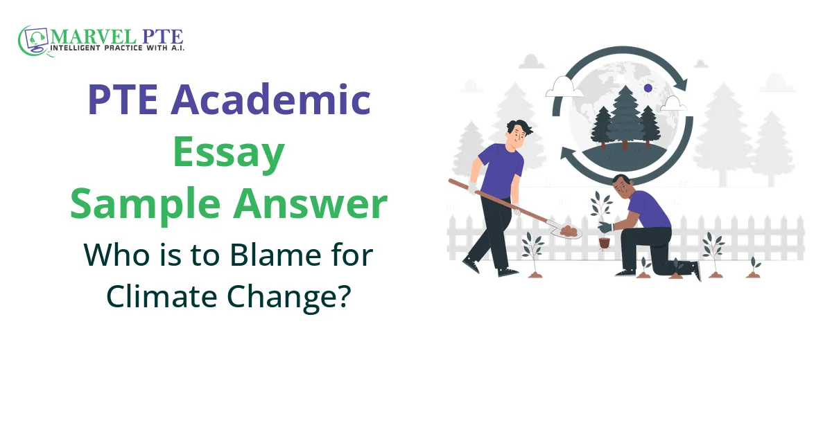 Who is to Blame for Climate Change?