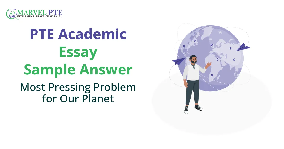 Most Pressing Problem for Our Planet