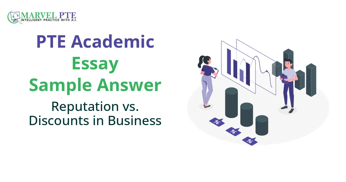 Reputation vs. Discounts in Business