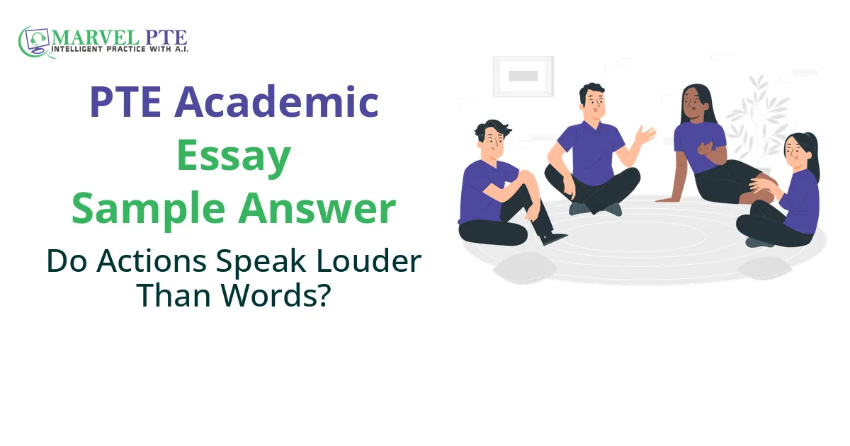 Do Actions Speak Louder Than Words?