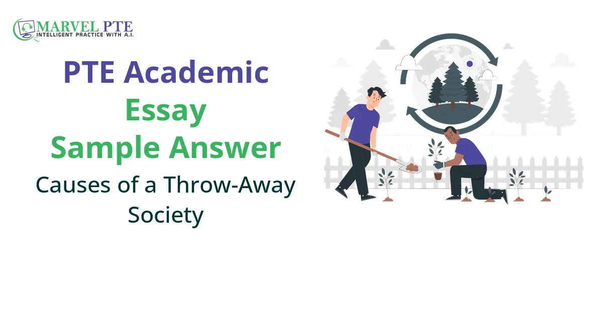 Causes of a Throw-Away Society