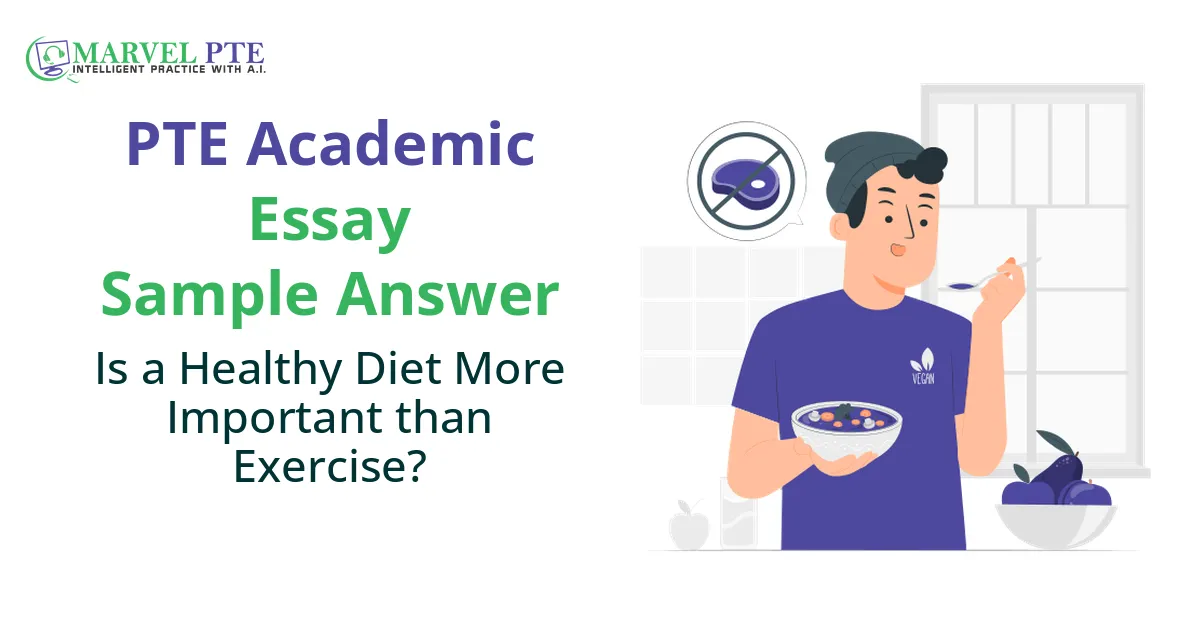 Is a Healthy Diet More Important than Exercise?