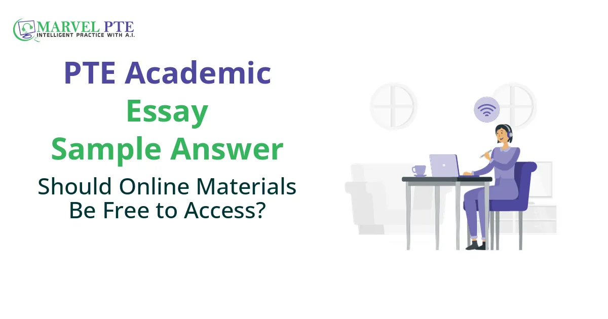 Should Online Materials Be Free to Access?