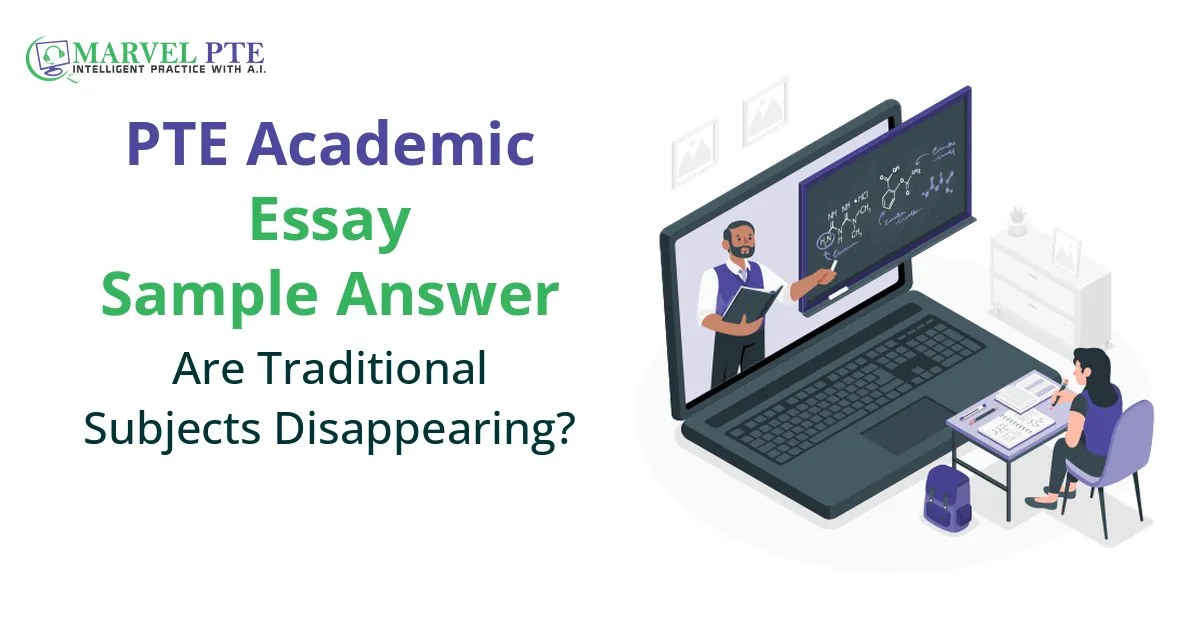 Are Traditional Subjects Disappearing?