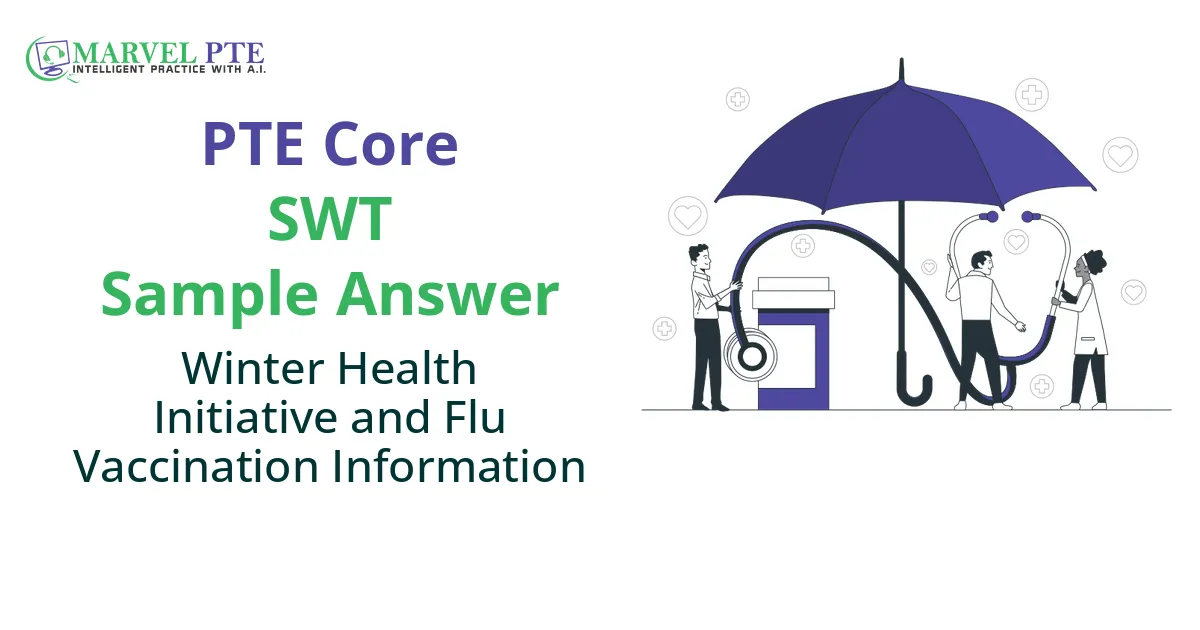 Winter Health Initiative and Flu Vaccination Information